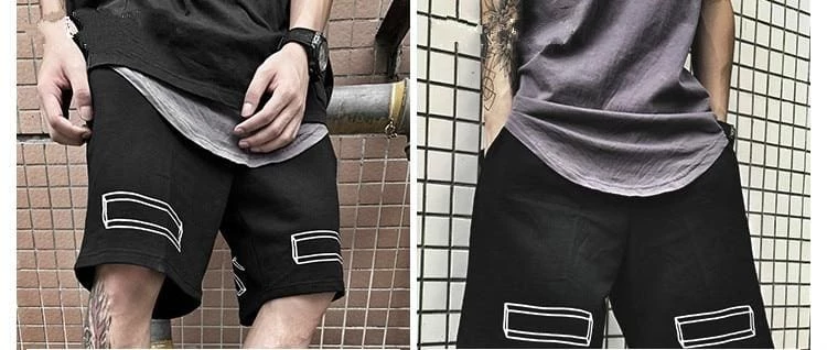 Best Pirce 🎉 Streetgarm OFF Stripped White Shorts NEW 🎉 8 Streetgarm OFF Stripped White Shorts NEW