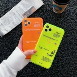 New ๐ฏ Streetgarm Off White Air Fluorescence IPhone Case NEW ๐งจ 15 Streetgarm Off White Air Fluorescence IPhone Case NEW