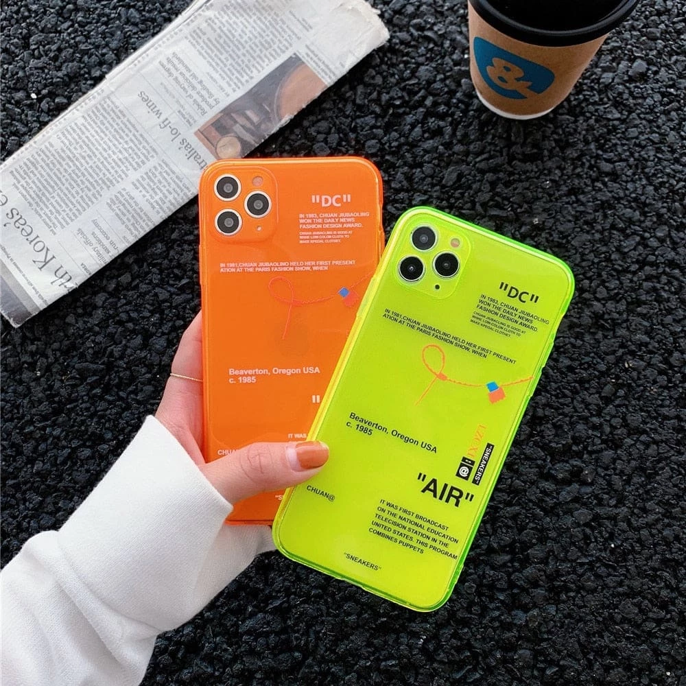 New ๐ฏ Streetgarm Off White Air Fluorescence IPhone Case NEW ๐งจ 4 Streetgarm Off White Air Fluorescence IPhone Case NEW