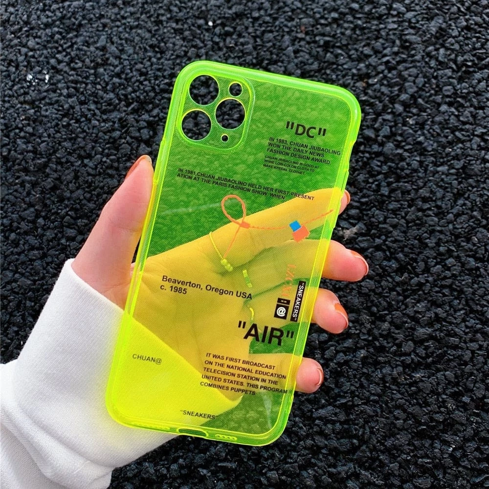 New ๐ฏ Streetgarm Off White Air Fluorescence IPhone Case NEW ๐งจ 5 Streetgarm Off White Air Fluorescence IPhone Case NEW