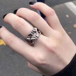 Streetgarm Off White Ring