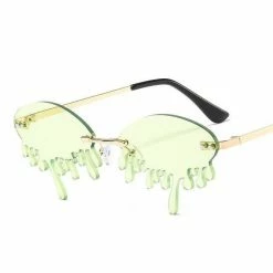 Streetgarm NEW Oval Rimless Drip Sunglasses