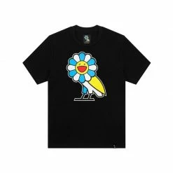 Streetgarm NEW OVO Takashi Murakami Flower Owl Shirt