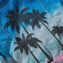 Brand new โ Streetgarm SALE Palm Tree Denim Jacket ๐ 27 Streetgarm SALE Palm Tree Denim Jacket