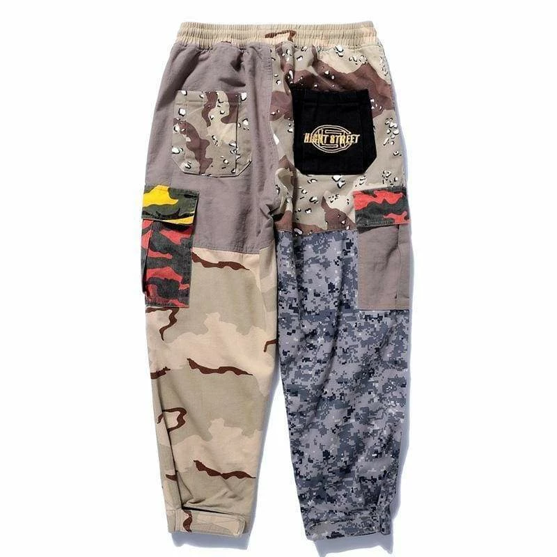 Cheap ๐งจ Streetgarm Patchwork Camo Joggers NEW ๐ฏ 4 Streetgarm Patchwork Camo Joggers NEW