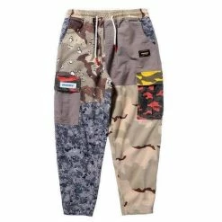 Streetgarm Patchwork Camo Joggers NEW