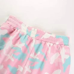 Streetgarm Pink Camouflage Casual Joggers NEW
