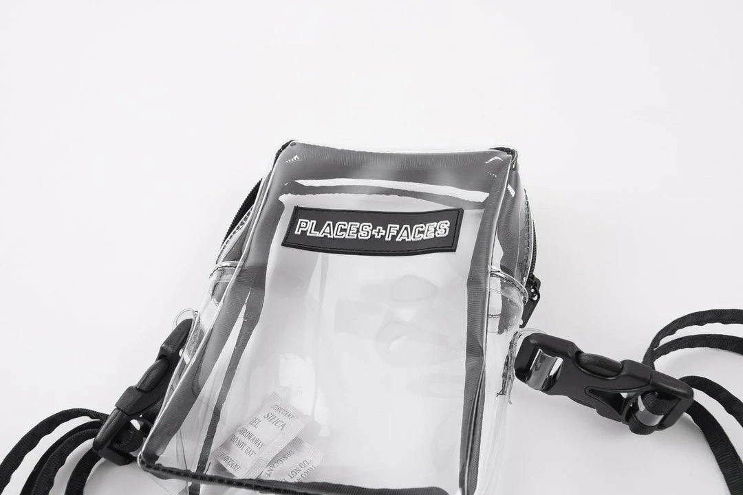 Promo 🥰 Streetgarm Places+Faces Transparent Bag NEW 💯 10 Streetgarm Places+Faces Transparent Bag NEW