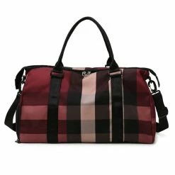 Streetgarm Plaid Duffle Bag NEW
