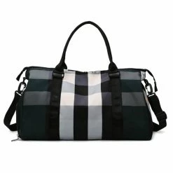 Streetgarm Plaid Duffle Bag NEW