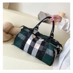 Streetgarm Plaid Duffle Bag NEW