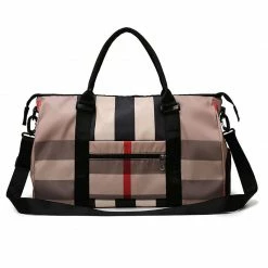 Streetgarm Plaid Duffle Bag NEW