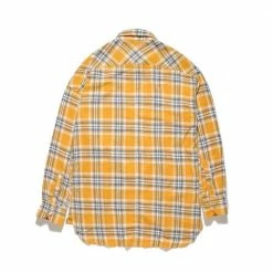 Streetgarm NEW Plaid Flannel Shirt - Yellow