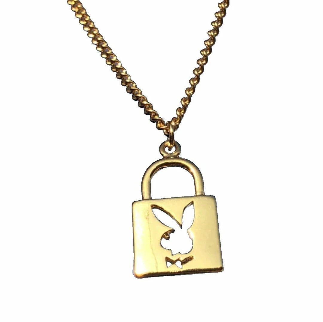 Top 10 ๐ Streetgarm Playboy Bunny Lock Key Necklace ๐งจ 3 Streetgarm Playboy Bunny Lock Key Necklace