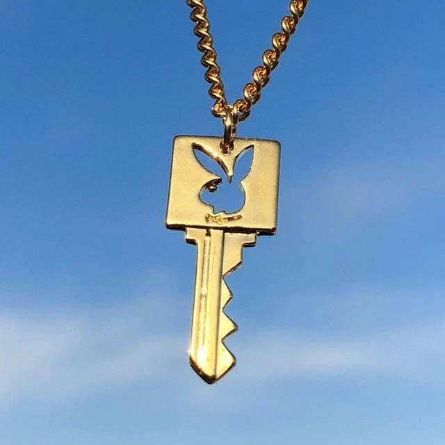 Top 10 ๐ Streetgarm Playboy Bunny Lock Key Necklace ๐งจ 6 Streetgarm Playboy Bunny Lock Key Necklace