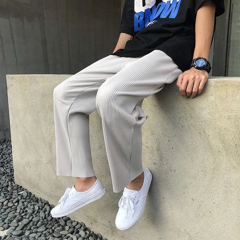 Top 10 🤩 Streetgarm Pleated Straight Pants 🌟 7 Streetgarm Pleated Straight Pants