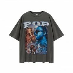 Streetgarm Pop Smoke Homage 90s Style T-Shirt