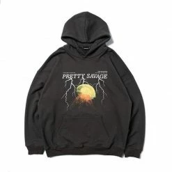 Streetgarm Pretty Savage Lightning Hoodie