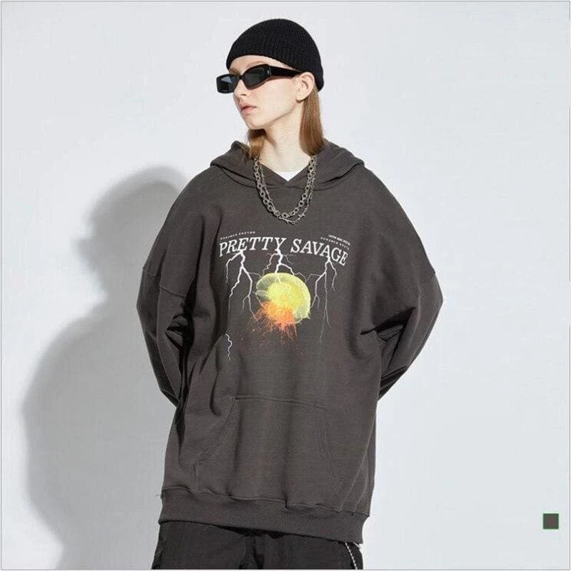 Best Sale β¨ Streetgarm Pretty Savage Lightning Hoodie π 7 Streetgarm Pretty Savage Lightning Hoodie
