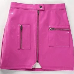 Streetgarm PVC Zipped Skirt NEW