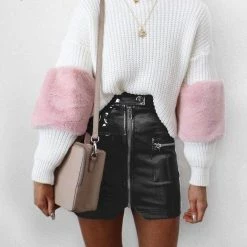 Streetgarm PVC Zipped Skirt NEW