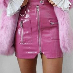 Streetgarm PVC Zipped Skirt NEW