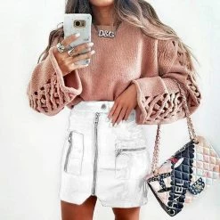 Streetgarm PVC Zipped Skirt NEW