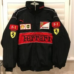 Streetgarm Retro Ferrari Racing Jacket NEW