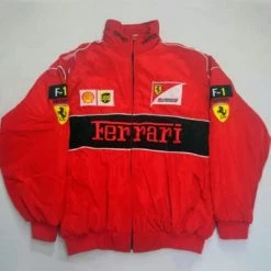 Streetgarm Retro Ferrari Racing Jacket NEW