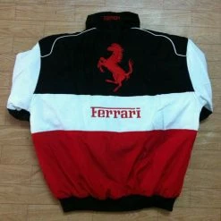 Streetgarm Retro Ferrari Racing Jacket NEW