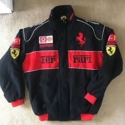 Streetgarm Retro Ferrari Racing Jacket NEW