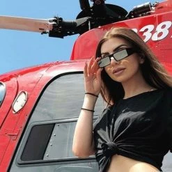 Streetgarm Retro Mirror Square Sunglasses NEW