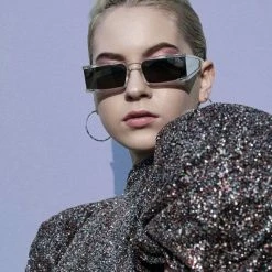 Streetgarm Retro Mirror Square Sunglasses NEW