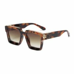 Streetgarm Retro Square Millionaires Sunglasses