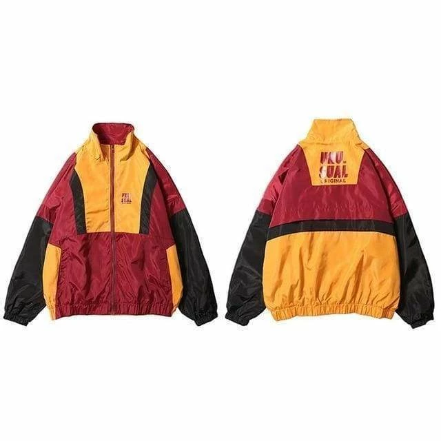 Cheapest 🥰 Streetgarm Retro Zip Track Jacket NEW ❤️ 6 Streetgarm Retro Zip Track Jacket NEW