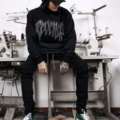 Streetgarm SALE Revenge Rhinestone XXXTENTACION Hoodie