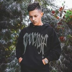 Streetgarm SALE Revenge Rhinestone XXXTENTACION Hoodie