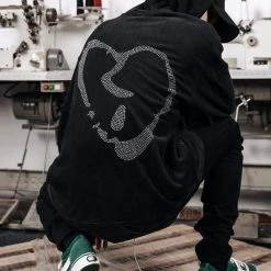 Streetgarm SALE Revenge Rhinestone XXXTENTACION Hoodie