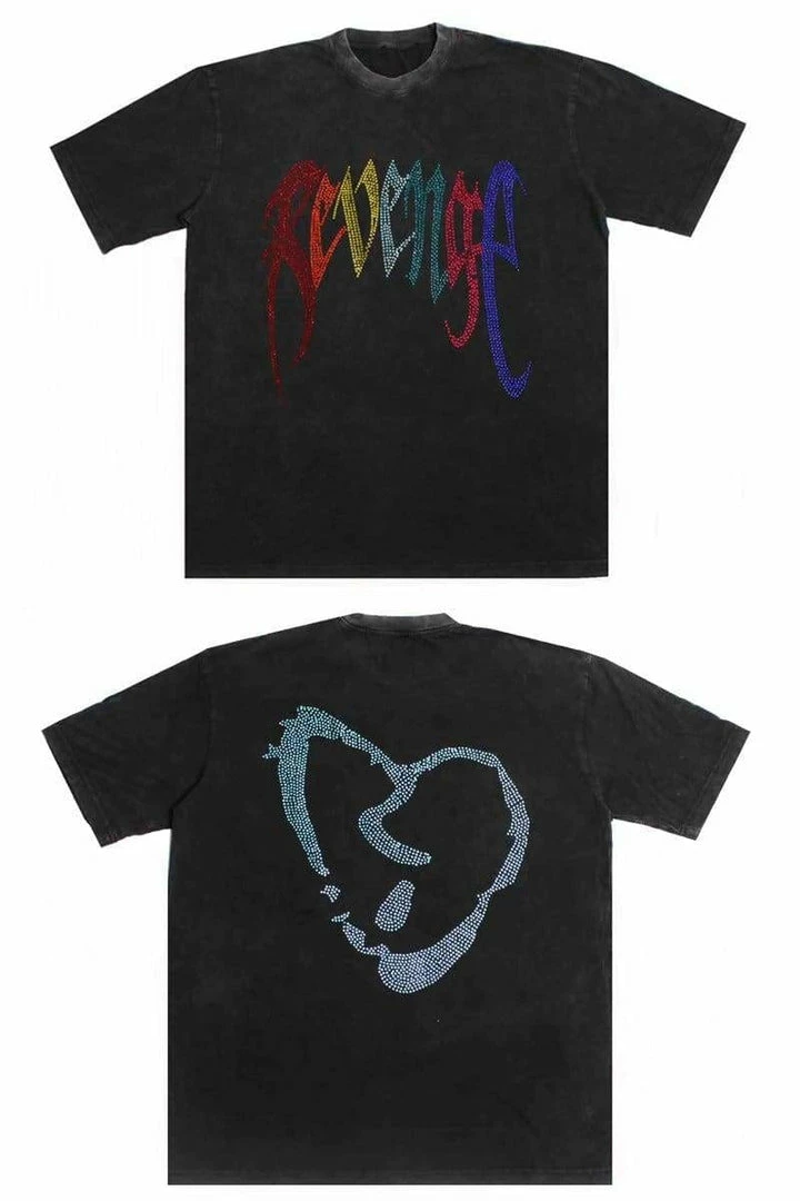 Coupon 🔥 Streetgarm Revenge XXXTENTACION Diamond T-Shirt ✔️ 4 Streetgarm Revenge XXXTENTACION Diamond T-Shirt