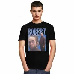 Streetgarm Robert Pattinson Standing Meme T-Shirt NEW