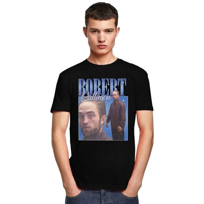 Top 10 🔔 Streetgarm Robert Pattinson Standing Meme T-Shirt NEW ✔️ 4 Streetgarm Robert Pattinson Standing Meme T-Shirt NEW