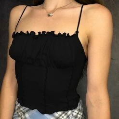 Streetgarm Ruffle Crop Top