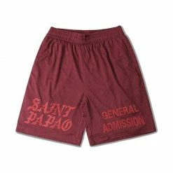 Streetgarm NEW Saint Pablo General Admission Kanye West Shorts