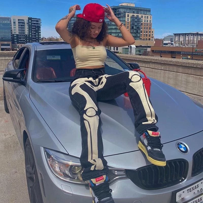 Coupon ๐ฅ Streetgarm Skeleton Denim ๐ Jeans ๐ 8 Streetgarm Skeleton Denim Jeans