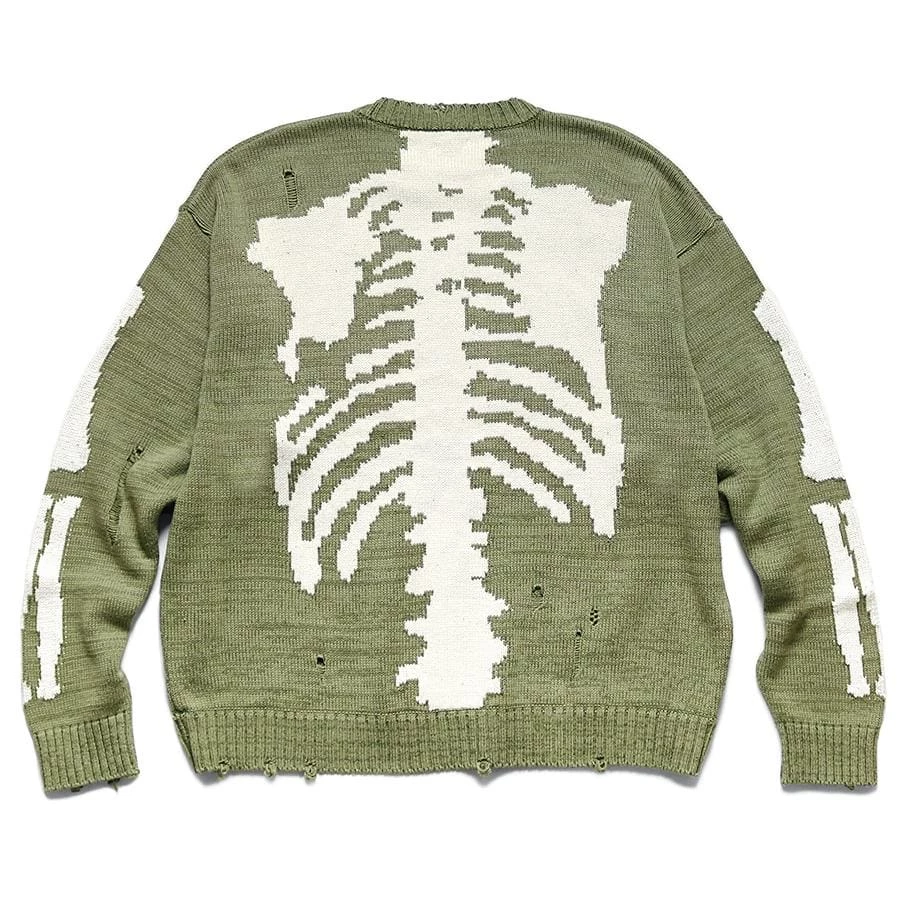 Coupon ✔️ Streetgarm Skeleton Knit Sweater NEW ✨ 3 Streetgarm Skeleton Knit Sweater NEW