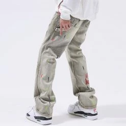 Streetgarm NEW Ski Mask Patch Embroidered Jeans