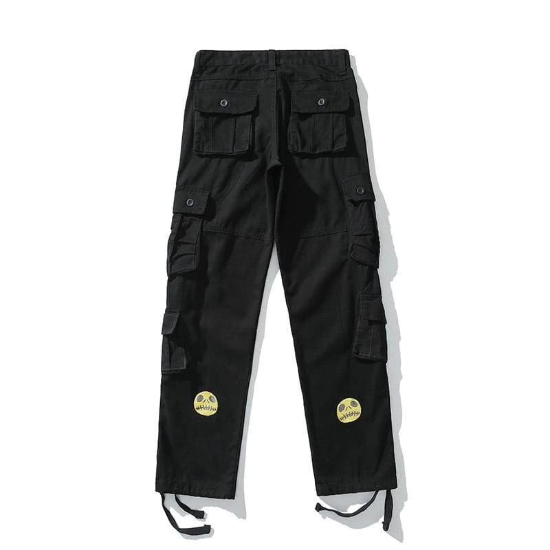 Buy 👏 Streetgarm Skull Face Cargo Pants SALE 🛒 7 Streetgarm Skull Face Cargo Pants SALE