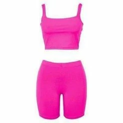 Streetgarm Stretch Crop Top + Race Shorts NEW