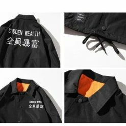 Streetgarm Sudden Wealth Coach Jacket NEW