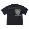 Streetgarm Sunday Service New York Jesus Is King T Shirt - Navy